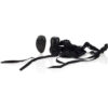 CalExotics Thong with Ties — Panty Vibrator, Black — Remote Control Vibrators