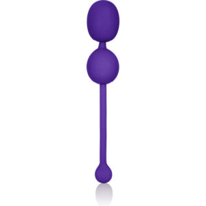 CalExotics Dual Kegel — Kegel Balls, Silicone, Purple — Kegel Balls & Ben Wa Balls