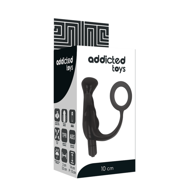 Addicted Toys — Prostate Vibrator, Cock Ring — Anal — view 6
