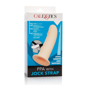 CalExotics PPA — Hollow Strap-On, Silicone, Flesh — Hollow Strap-Ons — view 2