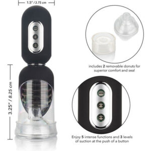 CalExotics Get Hard Head — Vibrating Penis Pump — Penis Accessories — view 3