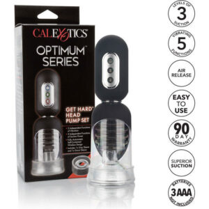 CalExotics Get Hard Head — Vibrating Penis Pump — Penis Accessories — view 2