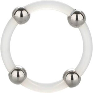 CalExotics Steel Beaded — Cock Ring, Large — Classic Cock Rings