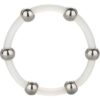 CalExotics Steel Beaded — Cock Ring, XL — Classic Cock Rings