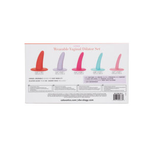 CalExotics She-ology 5-Piece — Vaginal Dilator Set, Silicone — Anal & Vaginal Dilators — view 3