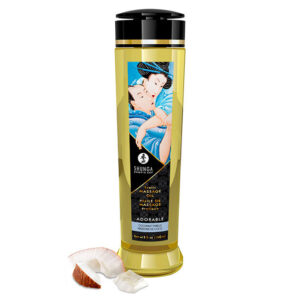 Shunga Adorable — Massage Oil, 240 ml, Coconut — Body Massage Oils