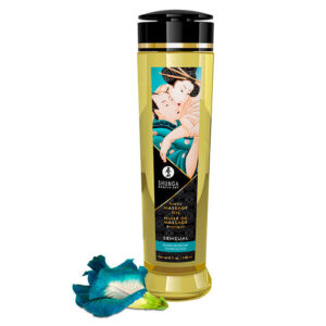 Shunga Sensual — Massage Oil, 240 ml, Island Blossoms — Body Massage Oils