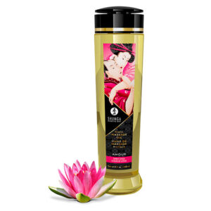 Shunga Amour — Massage Oil, 240 ml, Sweet Lotus — Body Massage Oils