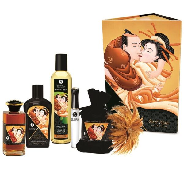 Shunga Sweet Kisses Collection — Gift Set — Massage Kits & Gift Sets