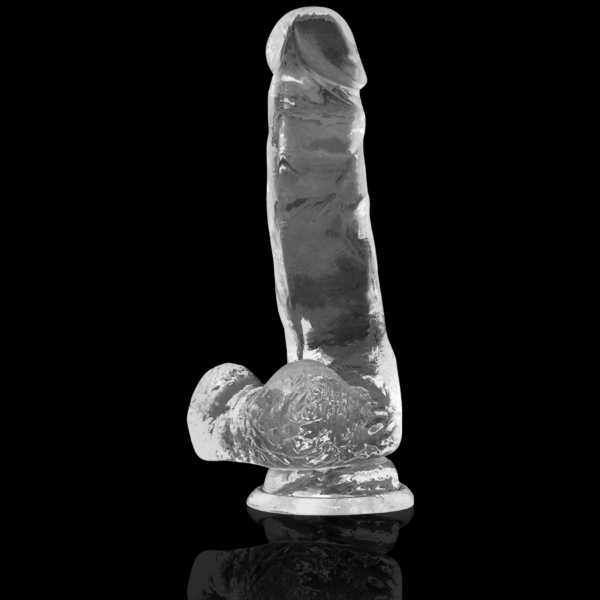 X Ray — Realistic Dildo, 18.5 cm, Clear, With Balls — Dildos — view 7