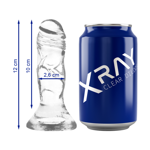X Ray Clear — Realistic Dildo, 12 cm