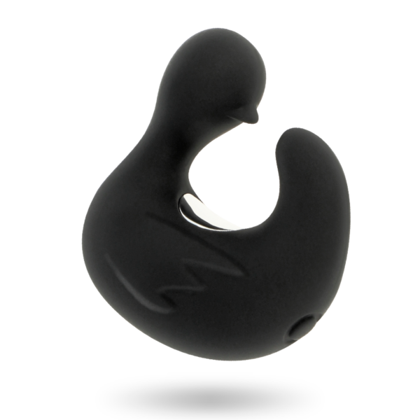 Black & Silver Duckymania — Finger Vibrator, Rechargeable — Clitoral Stimulators — view 2