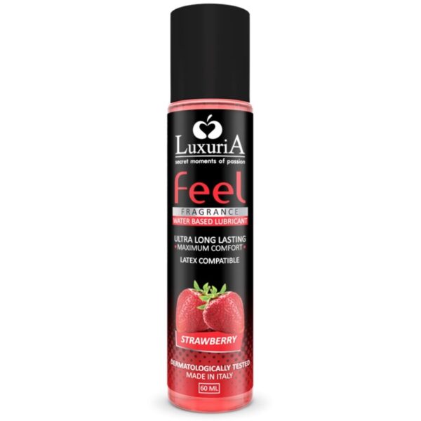 Intimateline Luxuria Feel — Water-Based Lubricant, Strawberry — Lubes