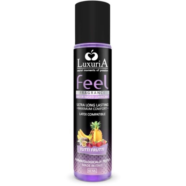 Intimateline Luxuria Feel — Water-Based Lubricant, Tutti Frutti — Lubes