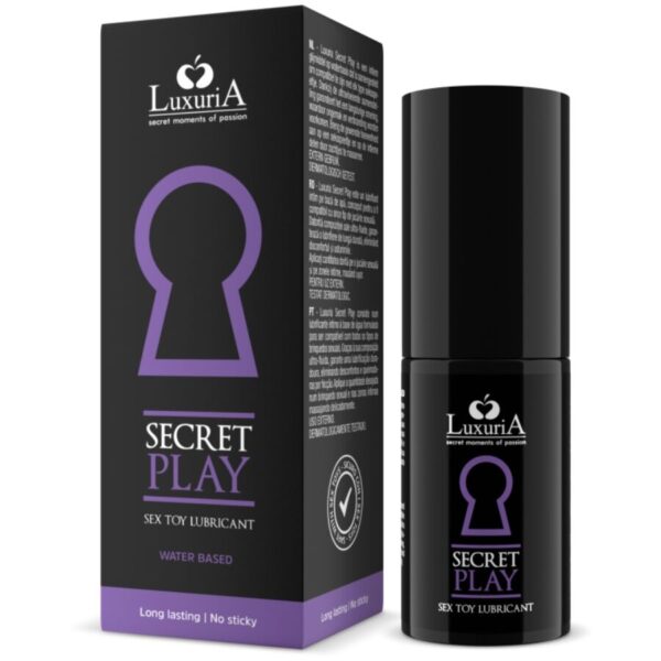 Intimateline Luxuria Secret Play — Water-Based Lubricant — Lubes