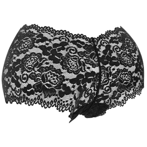 Black & Silver Zara — Panty Vibrator, Remote Control — Clitoral Stimulators — view 4