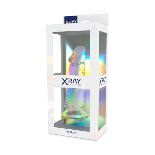 X Ray — Realistic Dildo, 16.5 cm, Clear — Dildos — view 3