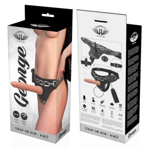 Harness Attraction George — Vibrating Strap-On, 19 cm — Strap-Ons & Harnesses — view 4