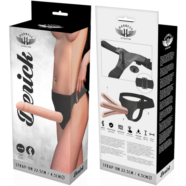 Harness Attraction Derick — Strap-On Dildo, 22.5 cm — Non-Vibrating Harnesses — view 4