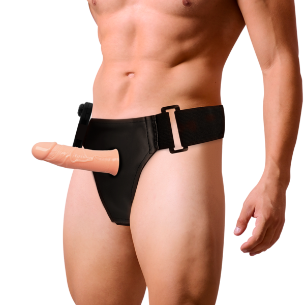 Harness Attraction Gregory — Hollow Strap-On, 16.5 cm — Cock Rings