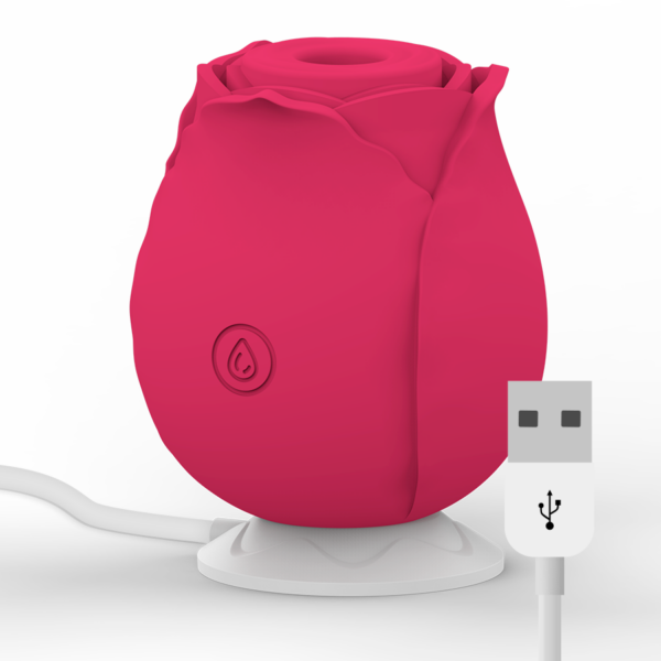 Mia Rose — Air Pulse Stimulator, Rechargeable, Red — Clitoral Stimulators — view 3