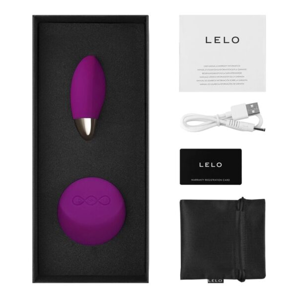 LELO Lyla 2 Insignia — Vibrating Egg, Remote Control, Purple — Remote Control Vibrators — view 6