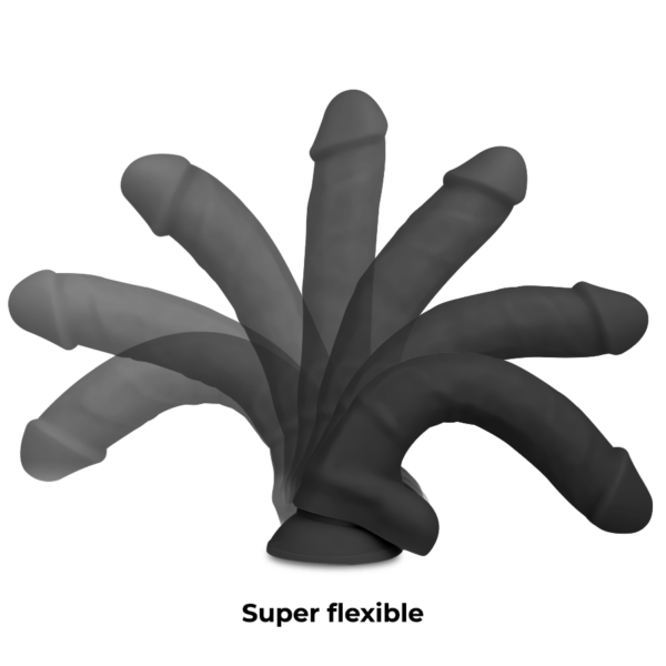 Cock Miller Cocksil — Realistic Dildo, Dual Density, 24 cm, Black — Dildos — view 3
