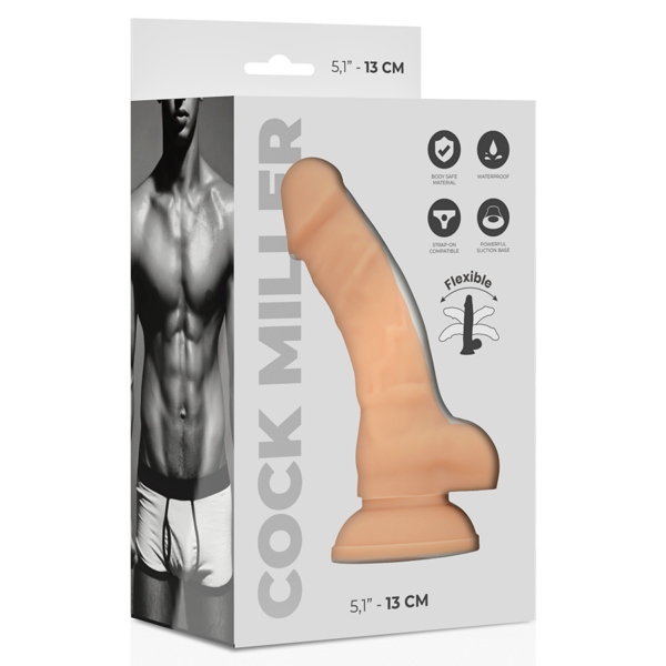 Cock Miller Cocksil — Realistic Dildo, Dual Density, 13 cm, Flesh — Dildos — view 6