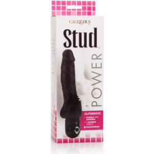 CalExotics Power Stud Cliterrific — Vibrator, Waterproof, Black — Classic Vibrators — view 2
