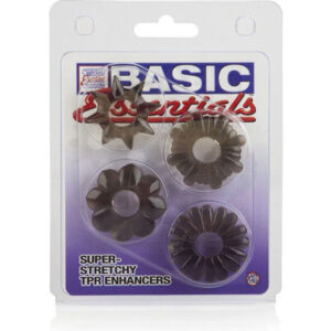CalExotics Basic Essentials — Cock Ring Set — Classic Cock Rings — view 2