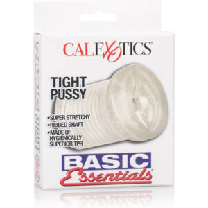 CalExotics Basic Essentials Tight Pussy — Stroker, Clear — Manual Strokers — view 2