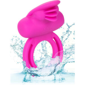 CalExotics Dual Clit Flicker — Vibrating Cock Ring, Rechargeable — Cock Rings — view 3