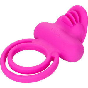 CalExotics Dual Clit Flicker — Vibrating Cock Ring, Rechargeable — Cock Rings — view 2