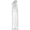 Seven Creations — Penis Extension Sleeve, Silicone, Transparent — Penis Accessories