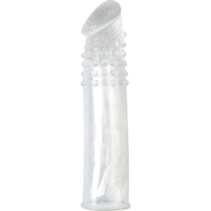 Seven Creations — Penis Extension Sleeve, Silicone, Transparent — Penis Accessories