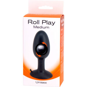 Seven Creations Roll Play — Silicone Butt Plug, Medium — Anal — view 2