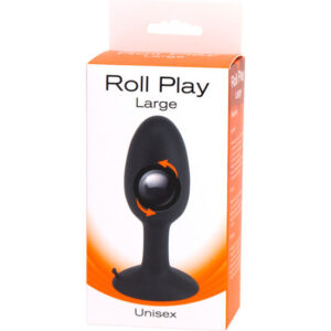Seven Creations Roll Play — Silicone Butt Plug, Large — Anal — view 2