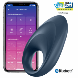 Satisfyer Mighty One — Vibrating Cock Ring, App-Controlled — App-Controlled Sex Toys
