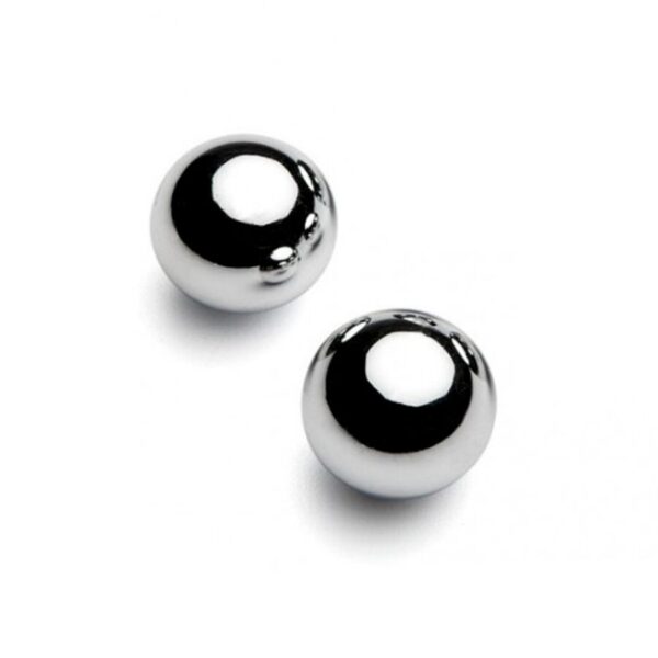 Metal Hard — Magnetic Balls, 10 mm, Pack of 2 — Bondage & BDSM