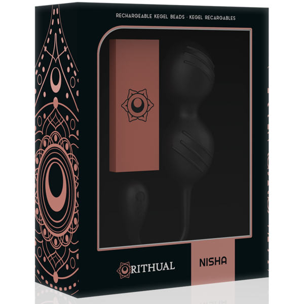 Rithual Nisha — Vibrating Kegel Balls, Rechargeable — Ben Wa Balls — view 9