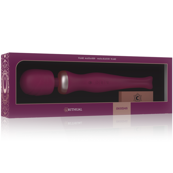 Rithual Akasha 2.0 — Wand Vibrator, Rechargeable — Handheld Massagers — view 7