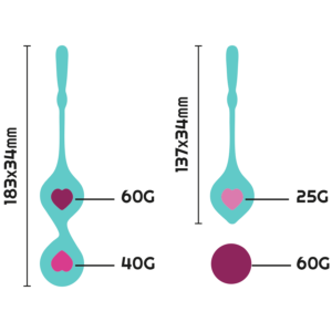 Rithual Deva — Kegel Weights, Silicone — Kegel Balls & Ben Wa Balls — view 2
