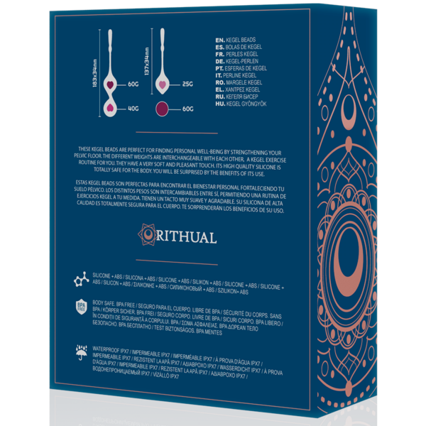 Rithual Deva — Kegel Weights, Silicone — Kegel Balls & Ben Wa Balls — view 7