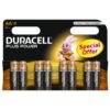 Duracell Plus Power AA LR6 — Batteries, 8 Pack — Batteries & Spare Parts