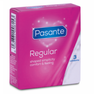 Pasante Regular — Condoms, 3 Pack — Classic Condoms