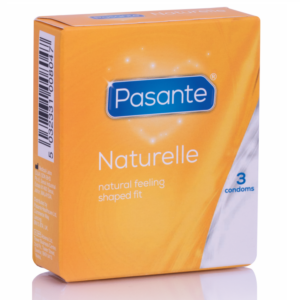 Pasante Naturelle — Condoms, 3 Pack — Classic Condoms