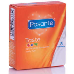 Pasante Taste — Flavoured Condoms, 3 Pack — Condom 3 Packs