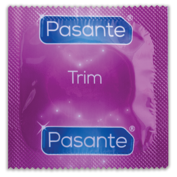 Pasante Trim — Snug Fit Condoms, 3 Pack — Condom 3 Packs — view 2