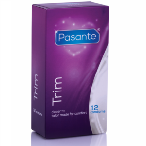 Pasante Trim — Snug Fit Condoms, 12 Pack — Condom Multipacks