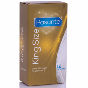 Pasante King Size — Large Condoms, 12 Pack — Condom Multipacks